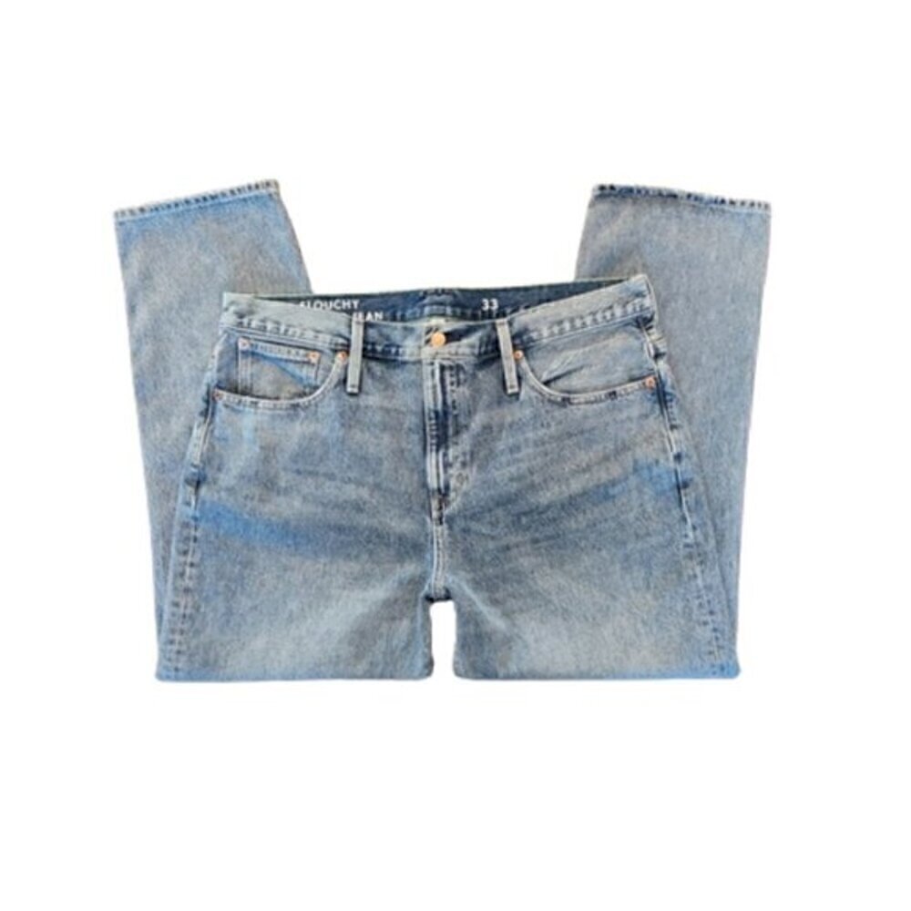 J. Crew Denim High-Rise Slouchy Boyfriend Jeans (Size: 33)